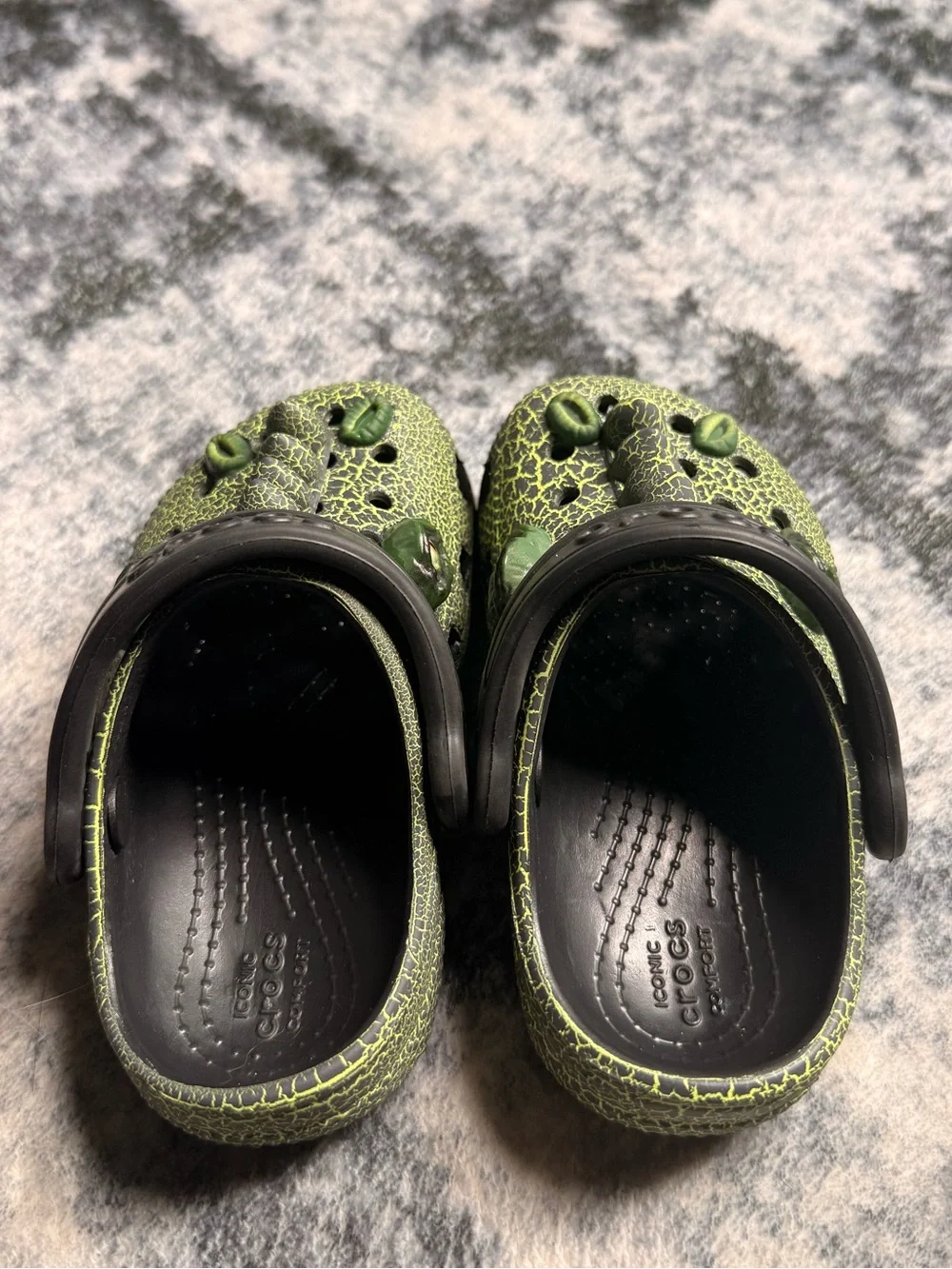 CROCS Glow in the Dark Crocodile Clogs